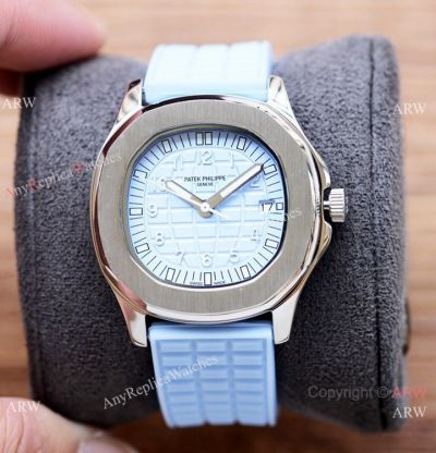 Low Price Patek Philippe Imitation Watches Aquanaut Luce quartz watches 35.6mm Tifffany Dial